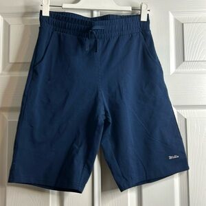 Willet New Dark Blue Athletic Shorts Pockets S